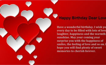 Happy Birthday Quotes For Love