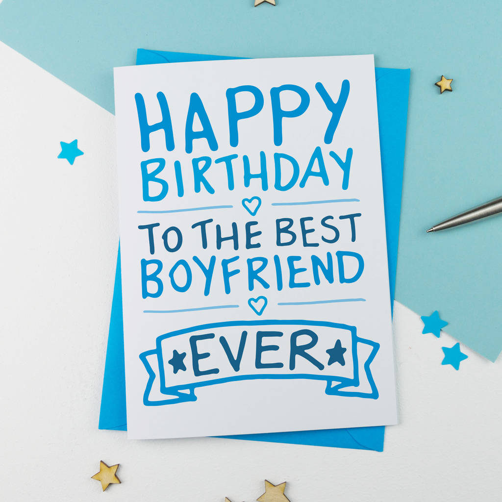 birthday card for boyfriend quotes