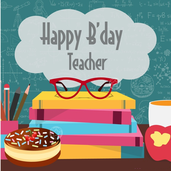 happy birthday teacher images 