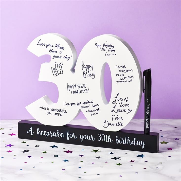 30th birthday gifts for women