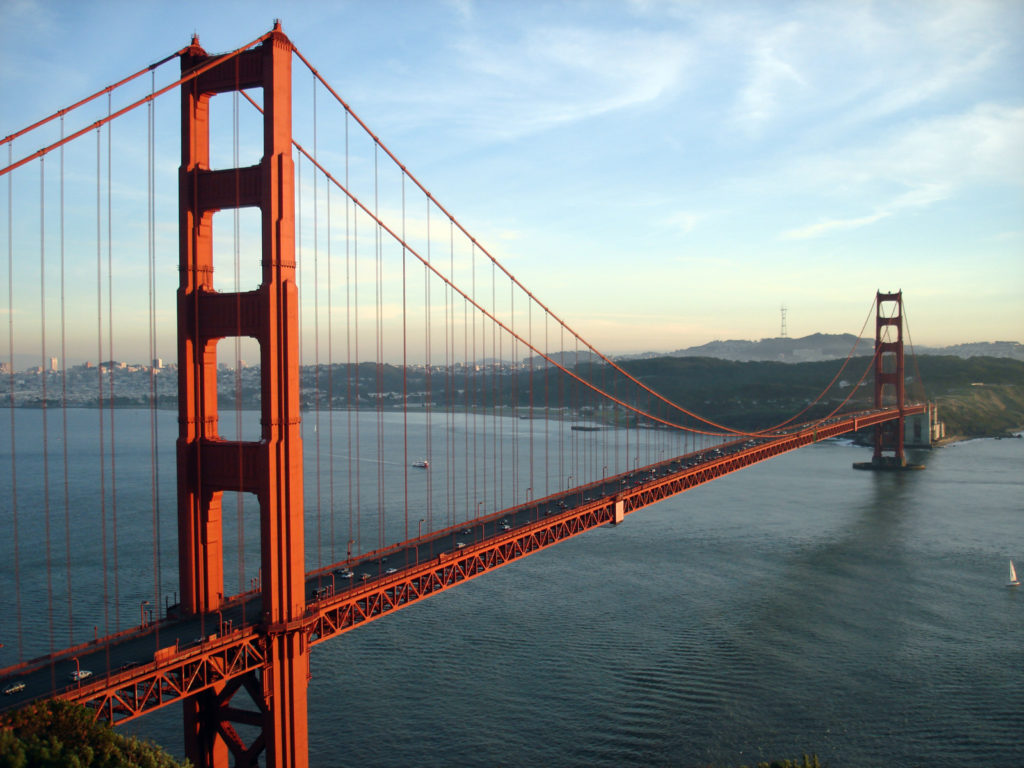 Best Birthday Party Places in San Francisco - Golden Gate Bridge