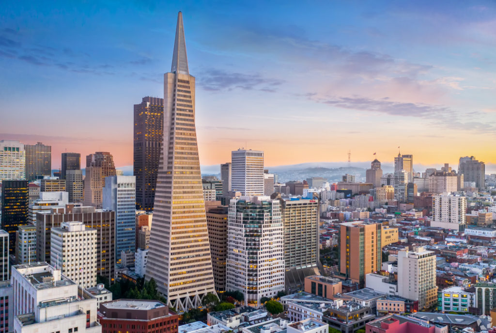 Best Birthday Party Places in San Francisco - Transamerica Pyramid