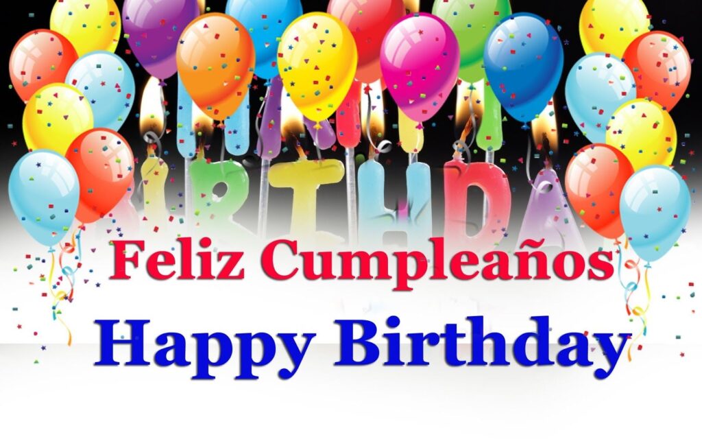 happy birthday in Spanish language