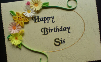 Birthday Sister Cards Images and Wishes