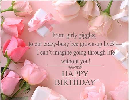 Birthday Sister Cards Images and Wishes