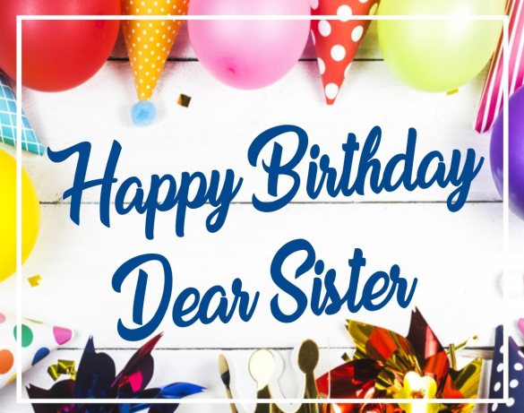 Happy Birthday Sister Images